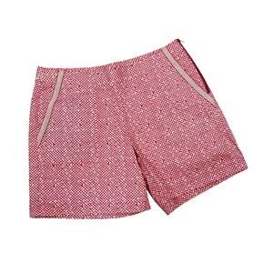 Cabi Side Zip Printed Pink Picnic Shorts Size 6 Style 5121